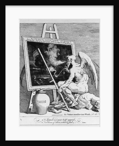 Time smoking a Picture, 1761 by William Hogarth
