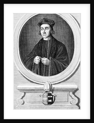 Cuthbert Tunstall, Bishop of Durham by Paul Fourdrinier