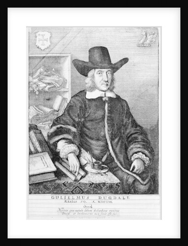 William Dugdale, 1656 by Wenceslaus Hollar