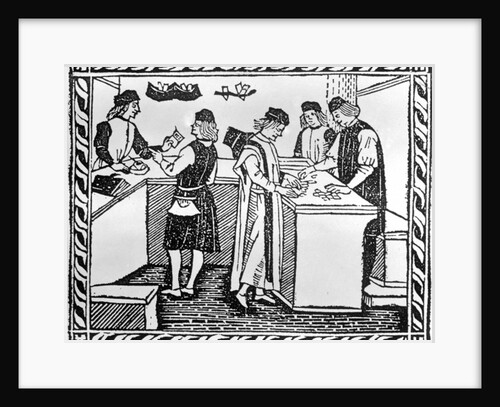 Florentine bank, 1490 by Italian School