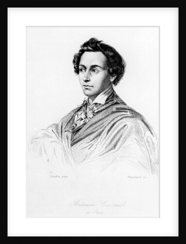 Marie-Antoine Careme by Charles Auguste Steuben