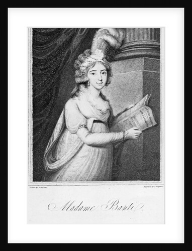 Madame Banti by (after) English School