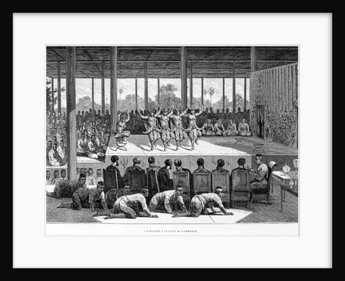 A Dance Performance in Cambodia by French School