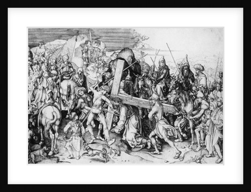Christ bearing his cross, c.1475 by Martin Schongauer