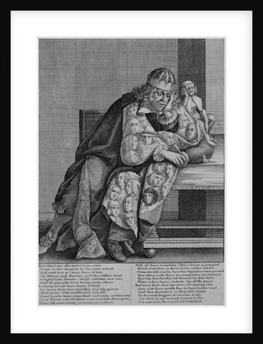 Illustration to Thomas Killigrew's poem 'Letcherie', c.1664 by Wenceslaus Hollar