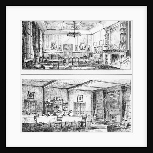 Interior of Toynbee Hall by William H Atkin-Berry