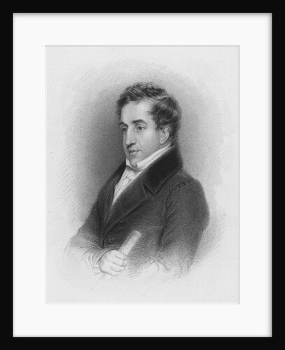 John Cam Hobhouse, c.1821 by Abraham (after) Wivell