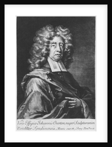 John Overton, 1708 by English School