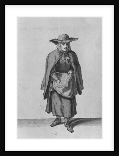 Londons Gazette here from 'The Cryes of the City of London' by Marcellus the Elder Laroon