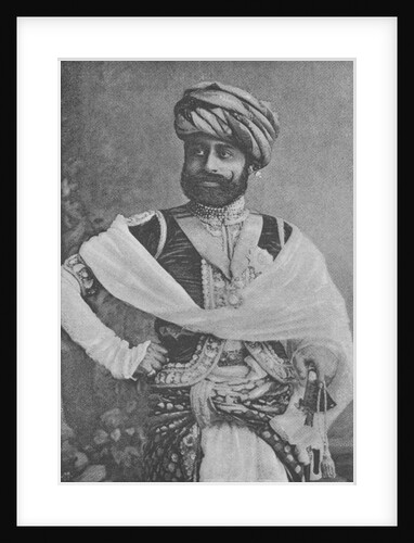 Thakore Sahib Waghji II Rawaji by (after) English photographer