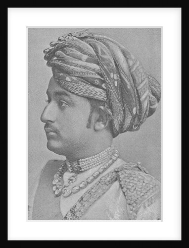 Khengarji III, Maharao of Cutch by (after) English photographer