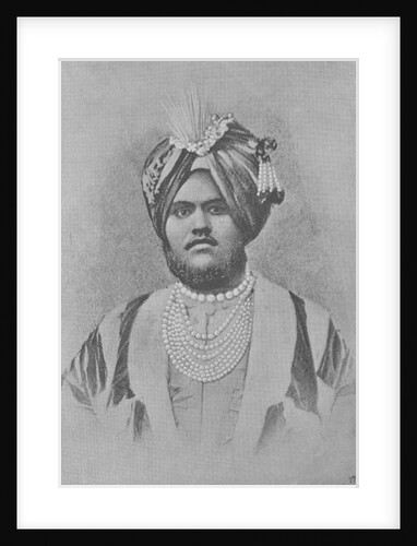 Maharaja Jagatjit Singh of Kapurthala by English photographer