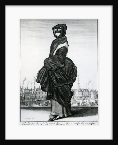 Winter, 1643 by Wenceslaus Hollar