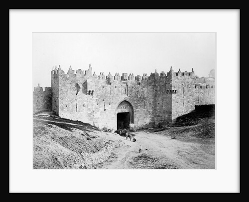 Damascus Gate, Jerusalem by James & Beato