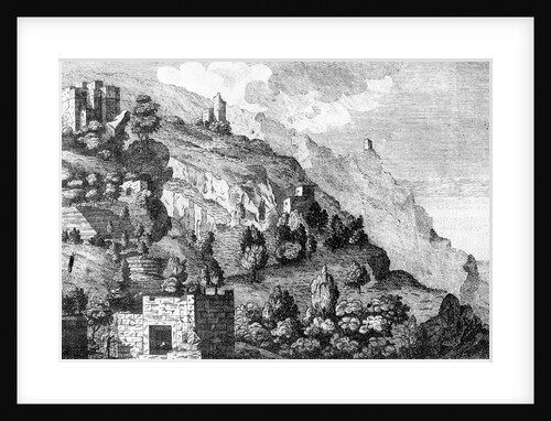 Prospect amoung the Coffee Mountains of Yemen by Daniel Lizars