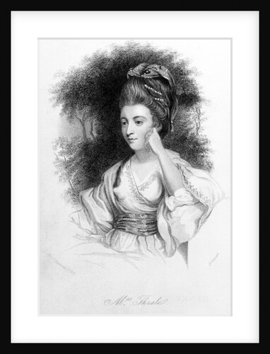 Hester Thrale by Joshua (after) Reynolds