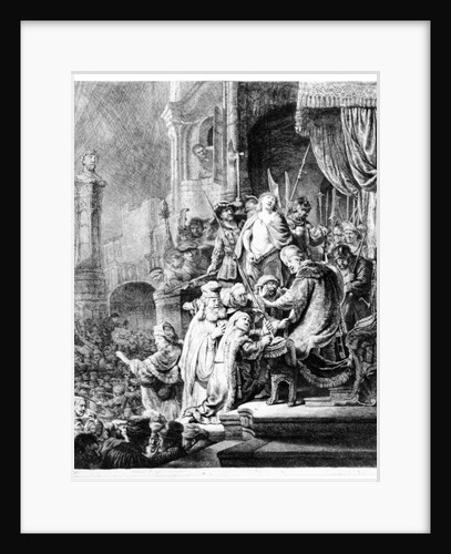The Judgement of Christ, c.1636 by Rembrandt Harmensz. van Rijn