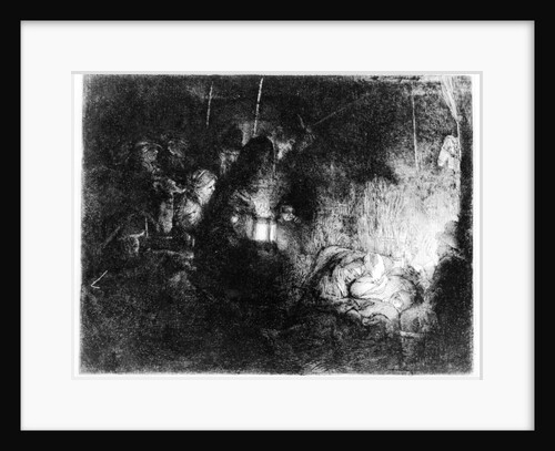 The Adoration of the Shepherds, c.1652 by Rembrandt Harmensz. van Rijn