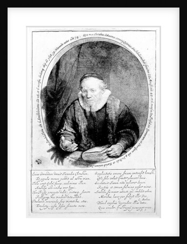 Jan Cornelisz Sylvius, 1646 by Rembrandt Harmensz. van Rijn