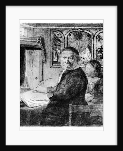 Lieven Willemsz van Coppenol, c.1658 by Rembrandt Harmensz. van Rijn