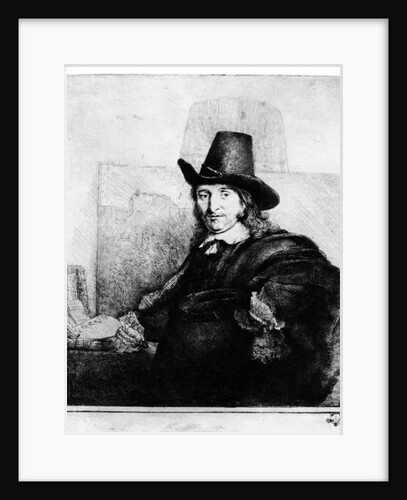 Jan Asselyn, c.1647 by Rembrandt Harmensz. van Rijn