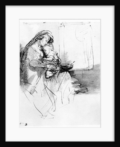 Mother and Child, c.1638 by Gerbrandt van den Eeckhout