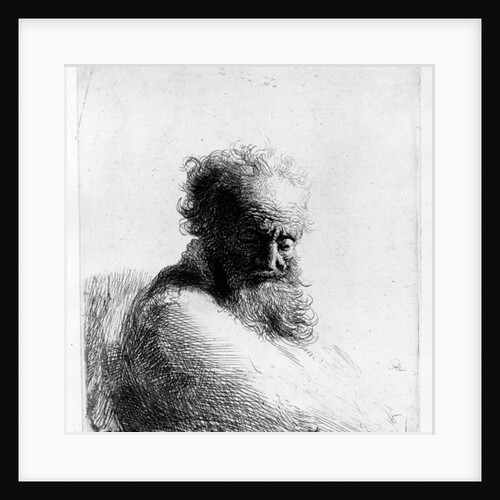 Head of an old man, 1631 by Rembrandt Harmensz. van Rijn