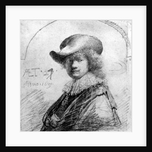 Self Portrait, c.1633 by Rembrandt Harmensz. van Rijn