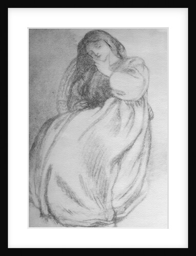 Elizabeth Siddal, c.1853 by Dante Gabriel Charles Rossetti