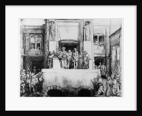 Christ Presented to the People, 1655 by Rembrandt Harmensz. van Rijn