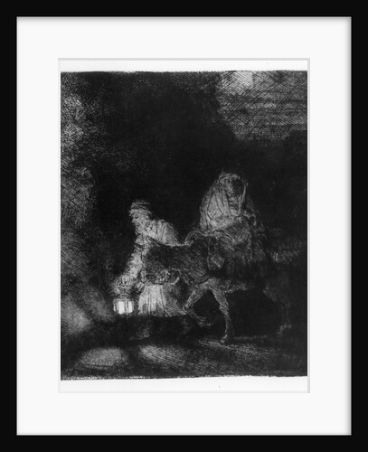 The Flight into Egypt, 1651 by Rembrandt Harmensz. van Rijn