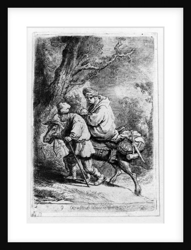 The Flight into Egypt, 1633 by Rembrandt Harmensz. van Rijn