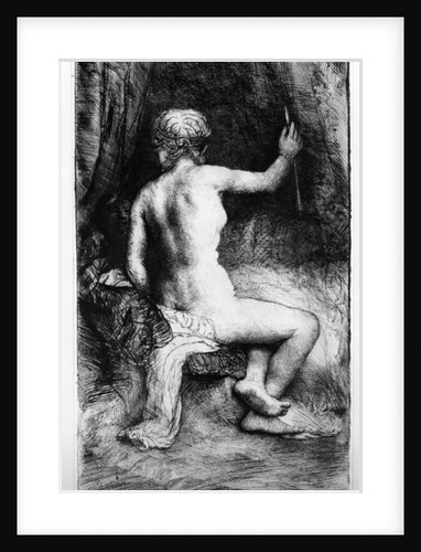 The Woman with the Arrow, 1661 by Rembrandt Harmensz. van Rijn