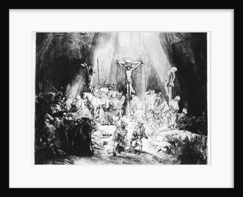 The Three Crosses, 1653 by Rembrandt Harmensz. van Rijn