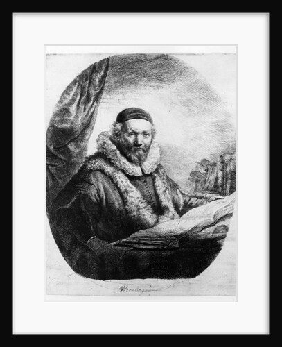 Jan Uytenbogaert, Preacher of the Remonstrants, 1635 by Rembrandt Harmensz. van Rijn