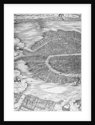 Grande Pianta Prospettica - Venice, c.1500 by Jacopo de' Barbari