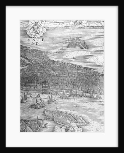 Grande Pianta Prospettica - Venice, c.1500 by Jacopo de' Barbari