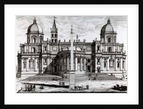 Basilica of Santa Maria Maggiore, 1702 by Alessandro Specchi