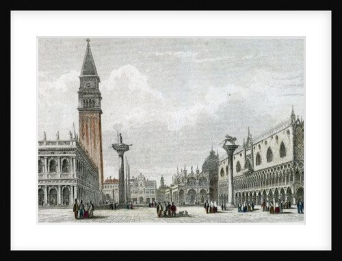 Piazzetta di San Marco by Giovanni Pividor