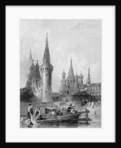The Church of Vasili Blagennoi, Moscow by Alfred Gomersal (after) Vickers