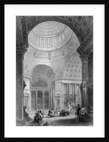 Interior of the Kazan Church by Alfred Gomersal Vickers