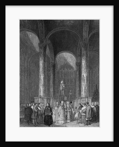 Interior of the Grand Cathedral of the Assumption by Alfred Gomersal Vickers