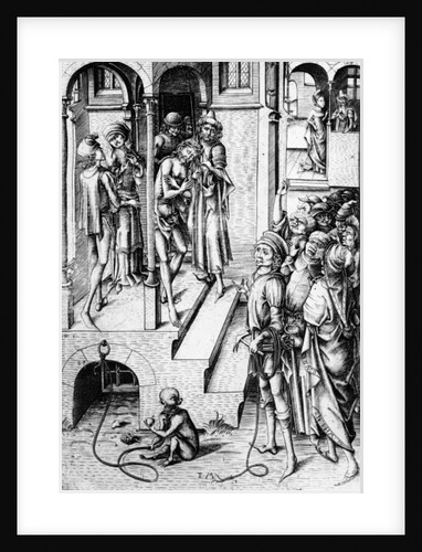 Christ shown to the people, c.1475-85 by Israhel van the younger Meckenem
