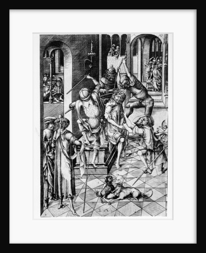 Christ crowned with thorns, c.1480 by Israhel van the younger Meckenem