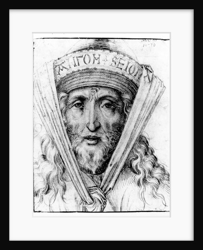 Head of a High Priest, c.1470 by Martin Schongauer