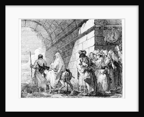 The Flight into Egypt, c.1750 by Giandomenico Tiepolo