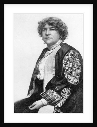 Fanny Stevenson, wife of Robert Louis Stevenson by English Photographer