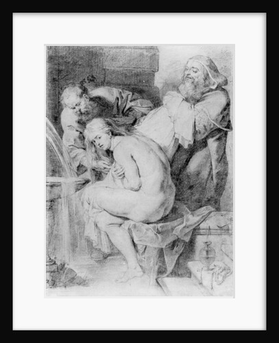 Susanna and the Elders, drawn by Lucas Vorsterman, c.1620 by Peter Paul (after) Rubens