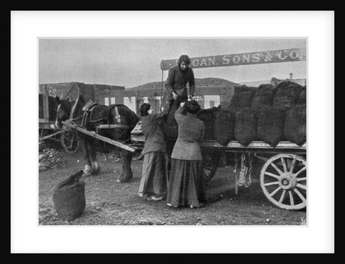 Women as Coal Workers, War Office photographs, 1916 by English Photographer