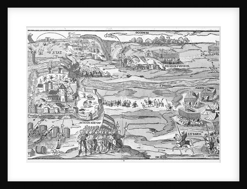 The Siege of Polotsk in 1579 by Georg the elder Mack